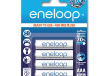 Panasonic eneloop AAA/HR03, 750 mAh, Rechargeable Batteries Ni-MH