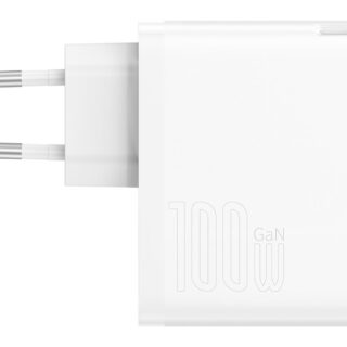 BASEUS USB 100W Fast Charger (WHITE) - Image 2