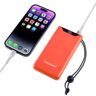 Power bank usb 10000mah qc3.0/orange f10000 7332038 intenso - Image 3