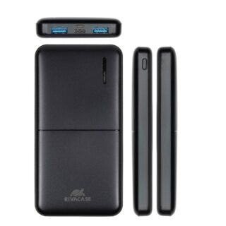 Power bank usb 10000mah/va2532 black rivacase - Image 3