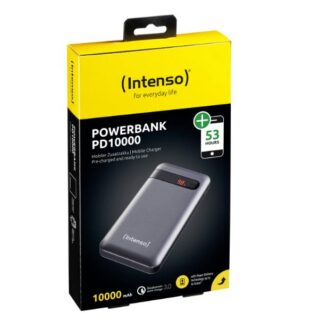 Power bank usb 10000mah qc3.0/anthracite pd10000 intenso - Image 3