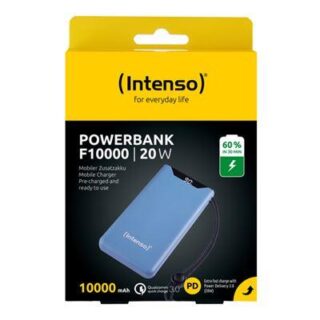 Power bank usb 10000mah qc3.0/blue f10000 7332035 intenso - Image 3