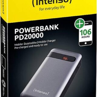 Power bank usb 20000mah qc3.0/anthracite pd20000 intenso - Image 4