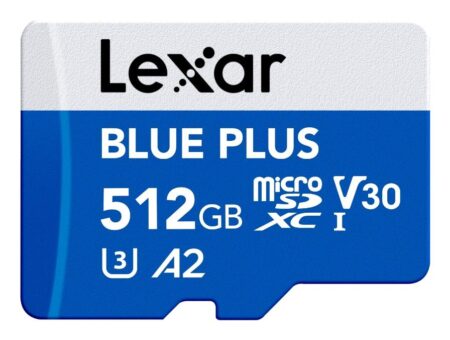 Memory micro sdxc 512gb uhs-i/w/a lmsblpl512g-bnang lexar