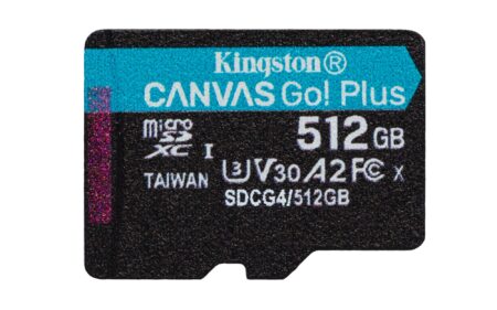 Memory micro sdxc 512gb uhs-i/sdcg4/512gbsp kingston
