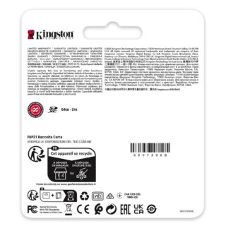 Memory sdxc 1tb uhs-ii/sdr2v6/1tb kingston - Image 4