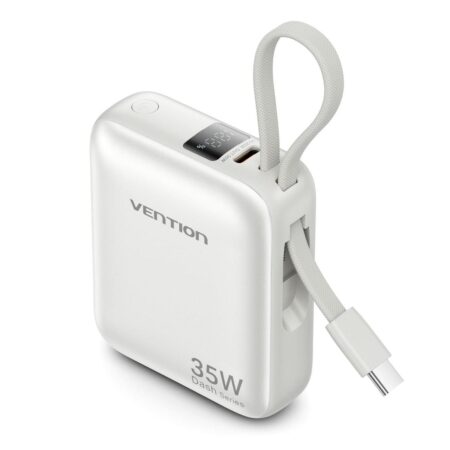 Power bank usb 10000mah 35w/mini beige fhen0 vention