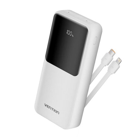 Power bank usb 20000mah 22.5w/white fhpw0 vention