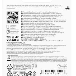 Memory micro sdxc t7 1tb/v30 mb-mb1t0t/ww samsung - Image 5
