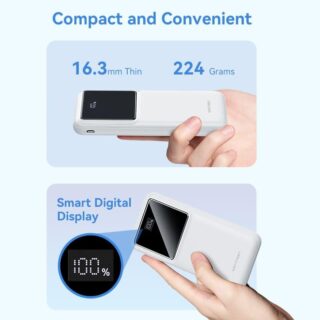 Power bank usb 10000mah 22.5w/black fhkb0 vention - Image 4