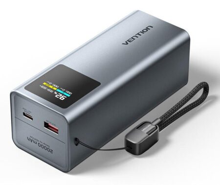 Power bank usb 20000mah 100w/fkch0 vention