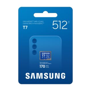 Memory micro sdxc t7 512gb/v30 mb-mb512t/ww samsung - Image 4