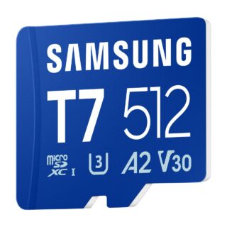 Memory micro sdxc t7 512gb/v30 mb-mb512t/ww samsung - Image 2