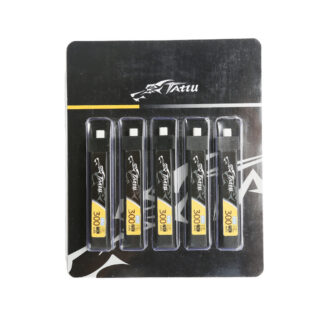 Tattu 300mAh 1S 75C 3.8V(HV) LiPo aku – BT 2.0 pistik – FPV Classic (5 tk)(Meteor65/Meteor75) - Pilt 2