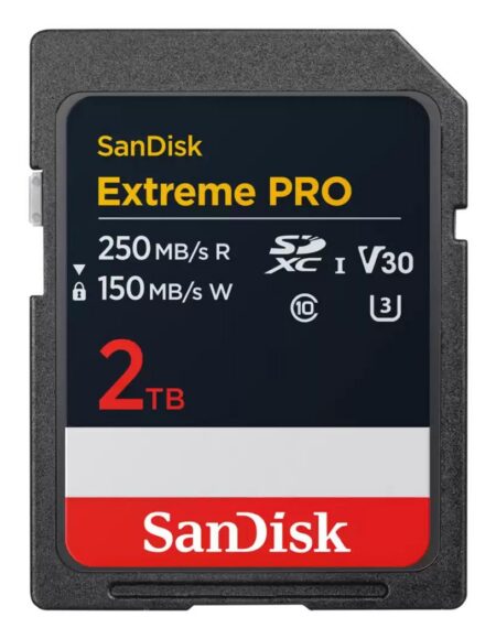 SanDisk Extreme PRO 2 TB SDXC mälukaart
