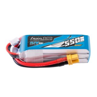 Gens Ace 550mAh 3S 80C 11.1V LiPo aku – XT30 pistik – Sport - Image 1