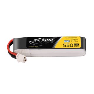 Tattu 550mAh 2S 95C 7.6V(HV) LiPo aku – BT 3.0 pistik – FPV Classic - Image 1