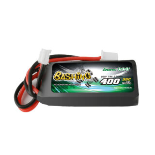 Gens Ace 400mAh 2S 35C 7.4V LiPo aku – JST-PHR pistik – Bashing (Non-G-Tech) - Image 1