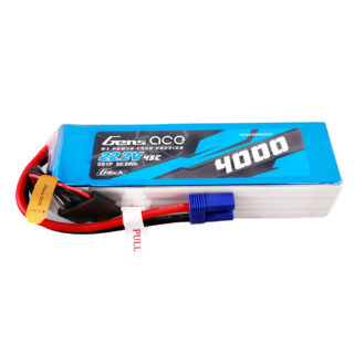 Gens Ace G-Tech 4000mAh 6S 45C 22.2V LiPo aku – EC5 pistik – Heli - Image 1