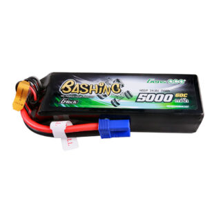 Gens Ace G-Tech 5000mAh 4S 60C 14.8V LiPo aku – EC5 pistik – Bashing - Image 1