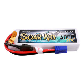 Gens Ace G-Tech 4000mAh 4S 30C 14.8V LiPo aku – EC5 pistik – Soaring - Pilt 1