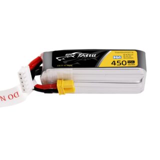 Tattu 450mAh 4S 95C 15.2V(HV) LiPo aku – XT30 pistik – FPV Classic - Pilt 1