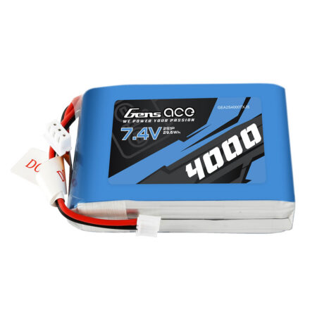 Gens Ace 4000mAh 2S 7.4V LiPo aku – TX&RX