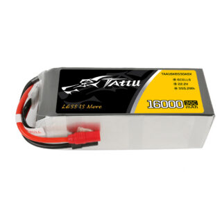 Tattu 16000mAh 6S 30C 22.2V LiPo aku – AS150+XT150 pistik – UAV Classic - Image 1