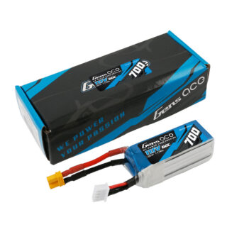 Gens Ace 700mAh 3S 60C 11.1V LiPo aku – XT30 pistik – Heli (OMP Hobby M2 / LOGO 200) - Pilt 2
