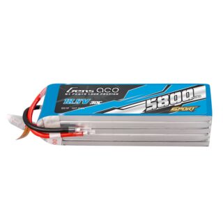 Gens Ace 5800mAh 5S 30C 18.5V LiPo aku – ilma pistikuta – Sport (F3A) - Pilt 1
