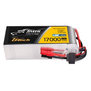 Tattu 17000mAh 6S 15C 22.8V(HV) LiPo aku – AS150+XT150 pistik – UAV Classic - Image 1