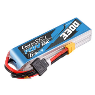 Gens Ace G-Tech 3300mAh 4S 60C 14.8V LiPo aku – XT60 pistik – Ace Classic - Image 1