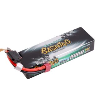 Gens Ace 5000mAh 2S 60C 7.4V LiPo aku – kõvakest – Deans pistik – Bashing - Image 2