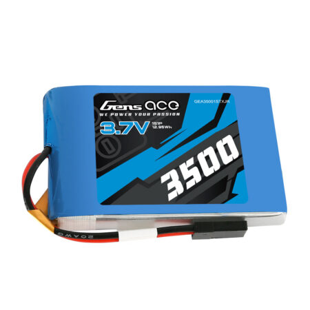 Gens Ace 3500mAh 1S 3.7V LiPo aku – JR pistik – TX&RX