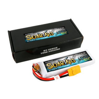Gens Ace 4000mAh 2S 30C 7.4V LiPo aku – XT90 pistik – Soaring - Image 2
