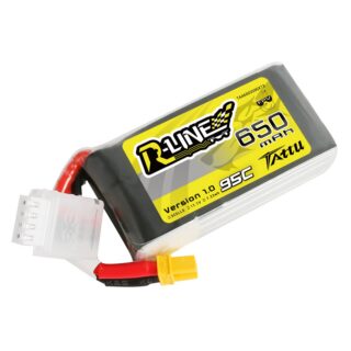 Tattu 650mAh 3S 95C 11.1V LiPo aku – XT30 pistik – R-Line 1.0 - Image 2