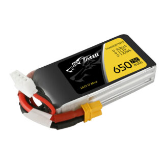 Tattu 650mAh 3S 75C 11.1V LiPo aku – XT30 pistik – FPV Classic - Pilt 2