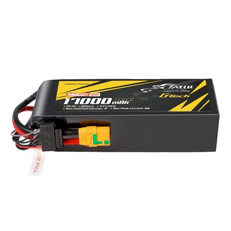 Tattu 17000mAh 6S 10C 22.2V LiPo aku – XT90S-F pistik – Semi-solid