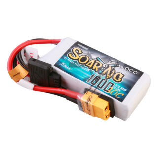 Gens Ace G-Tech 1000mAh 3S 30C 11.1V LiPo aku – XT60 pistik – Soaring - Image 2