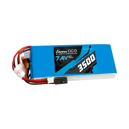 Gens Ace 3500mAh 2S 7.4V LiPo aku – TX&RX