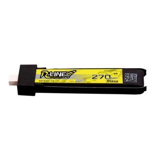 Tattu 270mAh 1S 95C 3.8V(HV) LiPo aku – BT 2.0 pistik – R-Line 1.0 (5 tk) - Pilt 1