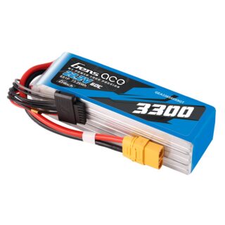 Gens Ace G-Tech 3300mAh 6S 60C 22.2V LiPo aku – XT90 pistik – Heli - Image 1
