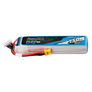 Gens Ace 750mAh 4S 80C 14.8V LiPo aku – XT30 pistik – Sport (F5J) - Image 1