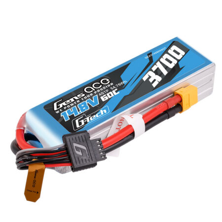 Gens Ace G-Tech 3700mAh 4S 60C 14.8V LiPo aku – XT60 pistik – Ace Classic
