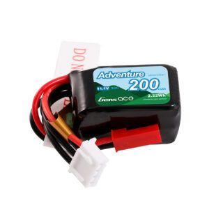 Gens Ace 200mAh 11.1V 30C 3S1P LiPo aku Pack with JST-SYP pistik - Pilt 1