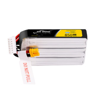 Tattu 850mAh 6S 95C 22.8V(HV) Long LiPo aku – XT30 pistik – FPV Classic - Image 1