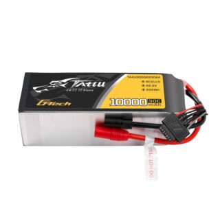 Tattu 10000mAh 6S 30C 22.2V LiPo aku – AS150+XT150 pistik – UAV Classic - Image 1