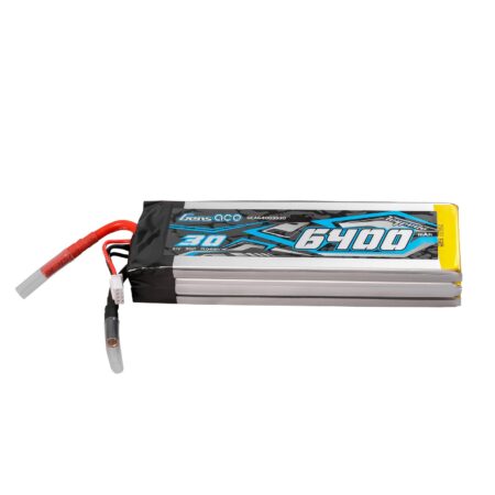 Gens Ace 6400mAh 3S 30C 11.1V LiPo aku – 4.0mm Bullet – Boat