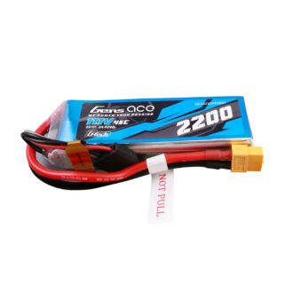 Gens Ace G-Tech 2200mAh 3S 45C 11.1V LiPo aku – XT60 pistik – Heli - Image 1