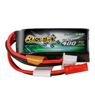 Gens Ace 400mAh 2S 35C 7.4V LiPo aku – JST-RCY pistik – Bashing (Non-G-Tech) - Image 1
